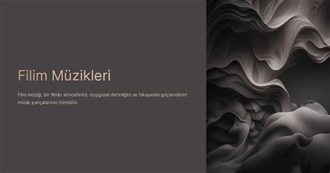 Film Müziklerinin Duygusal Etkileri