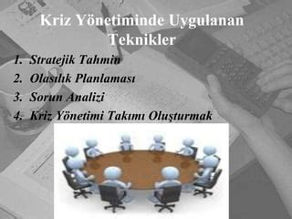 Film Setlerinde Uygulanan Kriz Yönetimi